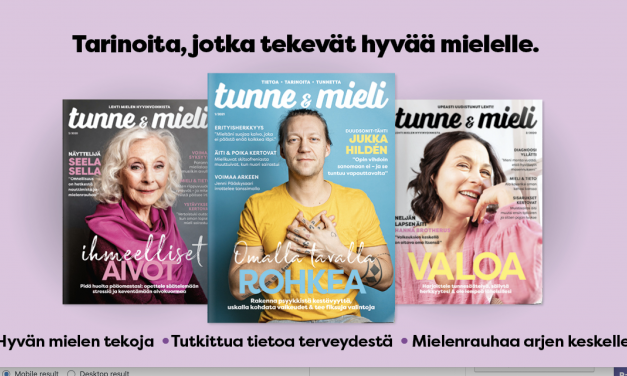 Tunne & Mieli tuo lukijoilleen voimaa ja hyviä vinkkejä sekä arkeen että työhön